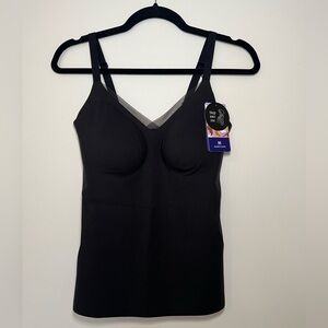NWT Honeylove Black Crossover Cami Medium